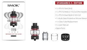 Smok TFV16 Tank Black
