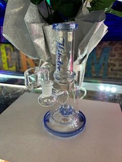 Hipster 8in Blue bong