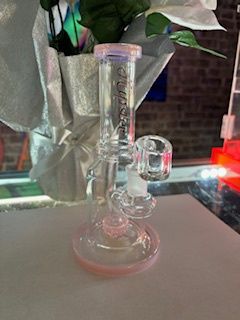 Hipster 8&quot; Pink Bong