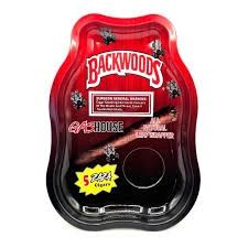 Backwoods Red Black Tray