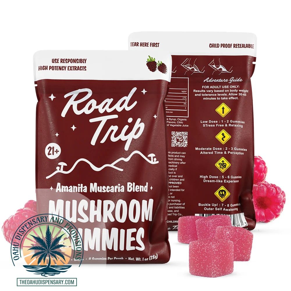 Road Trip Mushroom Gummies-Amanita Muscaria Blend