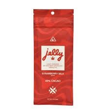 Jelly Cannabis Infused Chocolate Bar