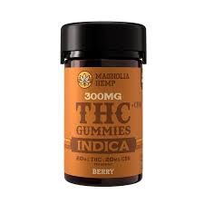 Magnolia Hemp 300mg THC Gummies Hybrid Strawberry