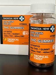 Magnolia Hemp Live Resin Gelato THC Gummies