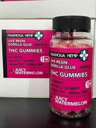Magnolia Hemp Live Resin Gorilla Glue THC Gummies