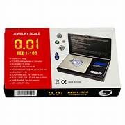 Jewelry Scale 0.01 Red 100g