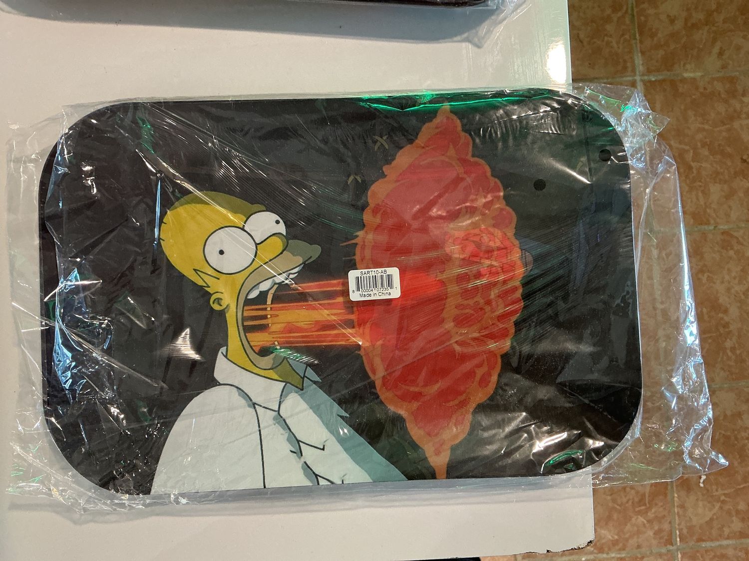 BART Simpson Rolling Tray