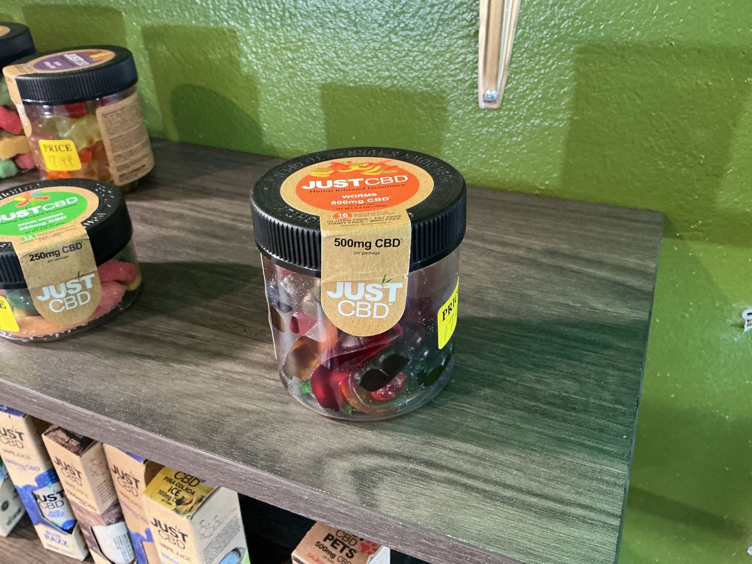 JUST CBD HEMP GUMMIES 500MG