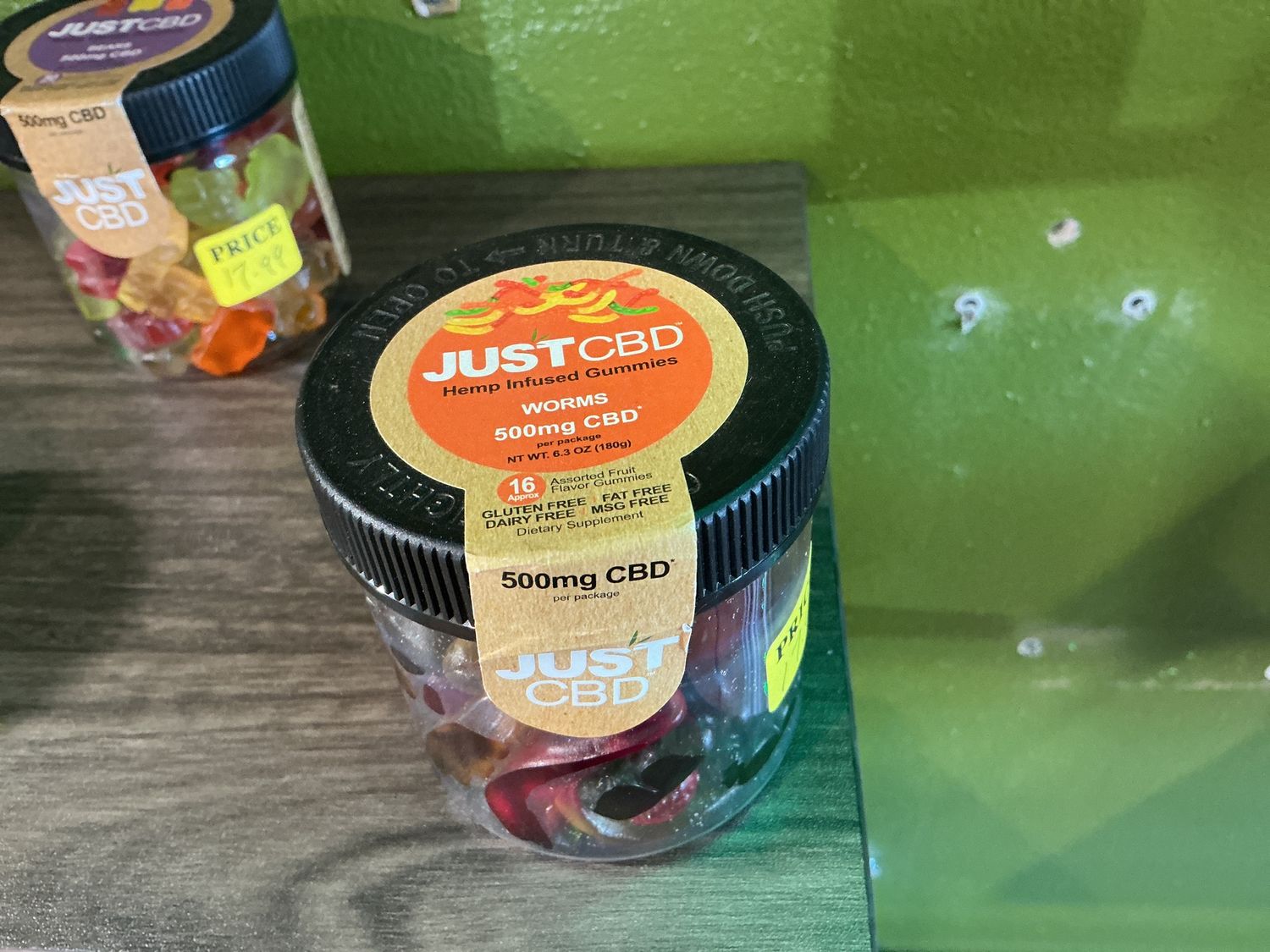 JUST CBD HEMP GUMMIES 500MG