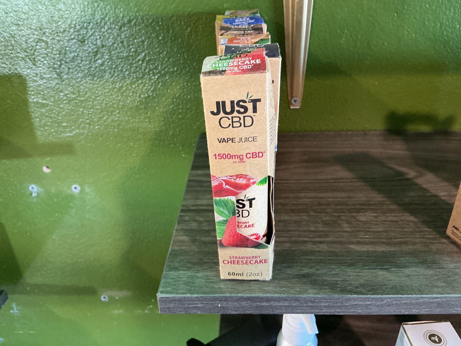 just Cbd 500 Mg Vape Juice, Flavor: STRAWBERRY CHEESECAKE