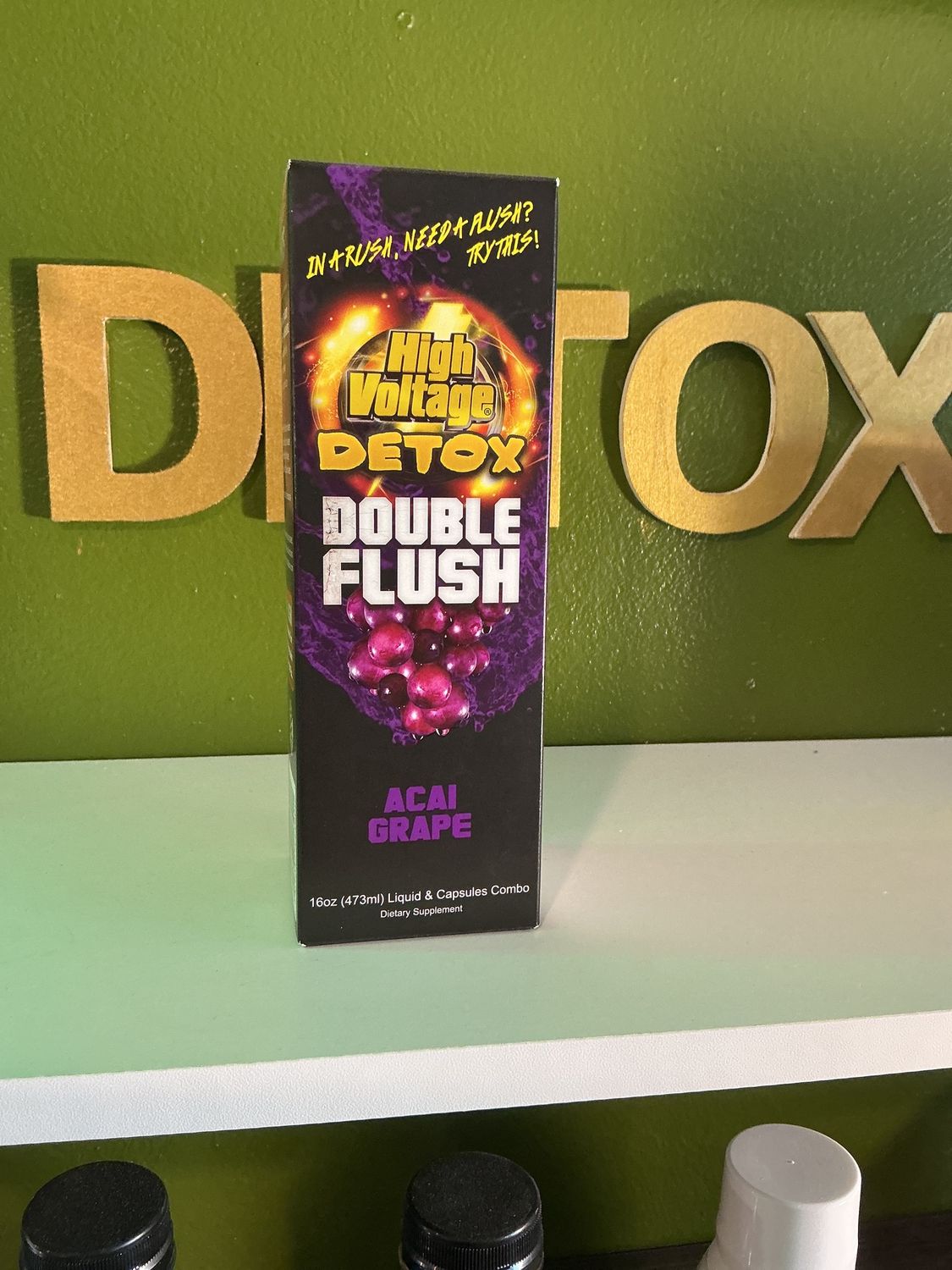High voltage grape detox