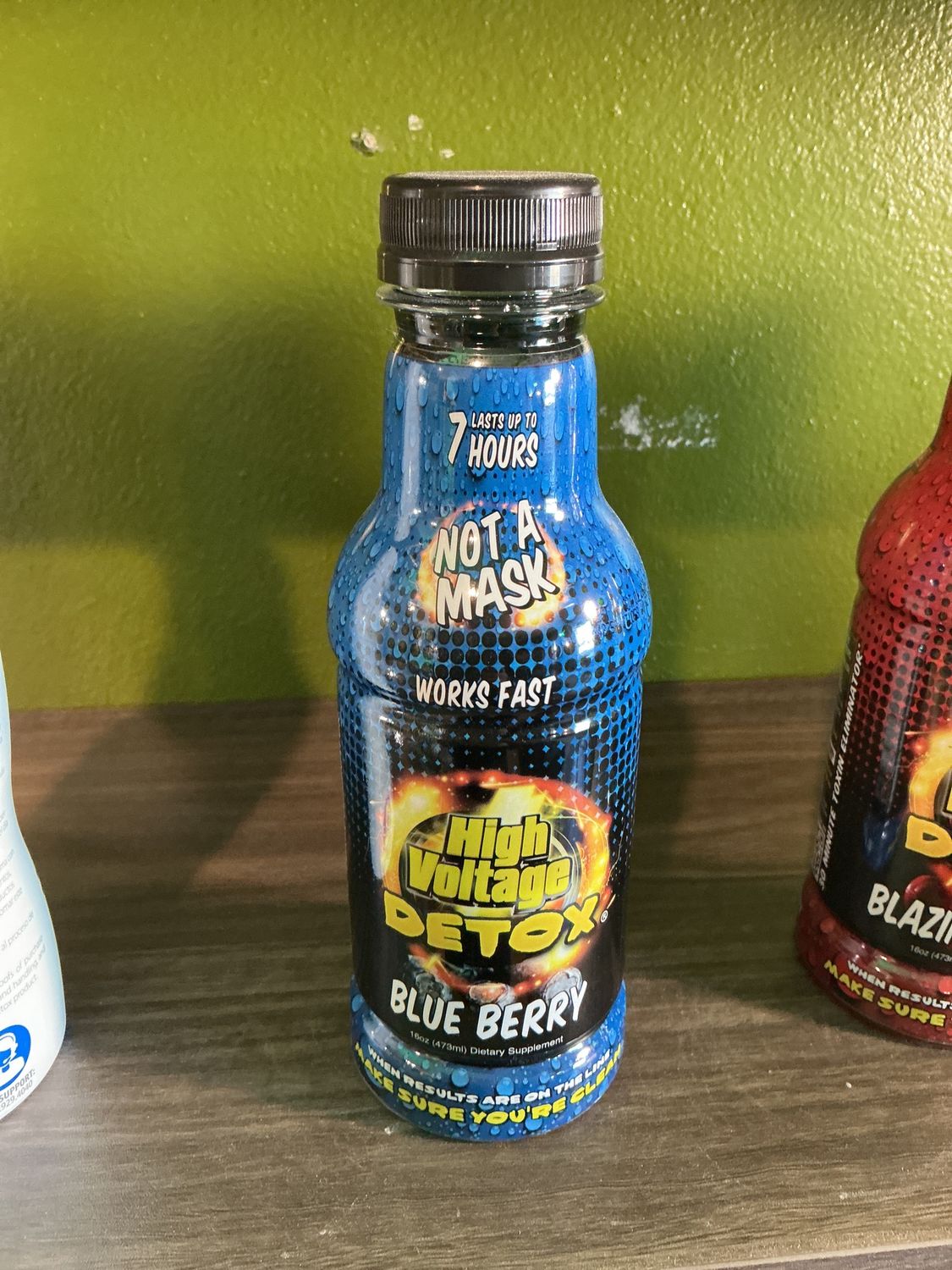 High voltage detox blueberry