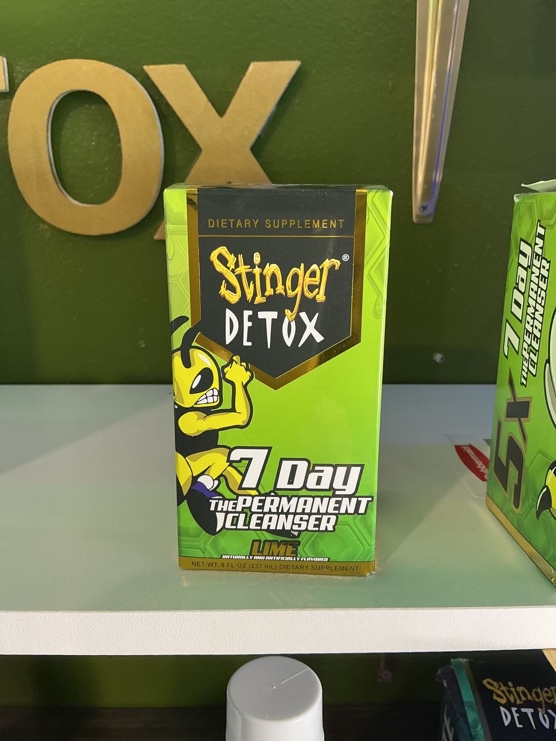 Stinger Detox 7 Day Permanent Cleanser Lime