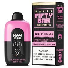 Fifty Bar Strawberry Cereal Donut Milk