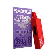 exodus london purps indica 8 gram