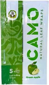 camo wraps green apple