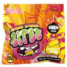 Bites Gummies 2000 mg Orange Pinneapple