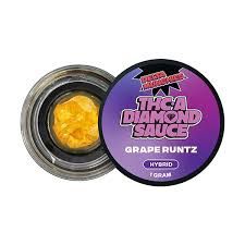 Delta Munchies THCa Diamond Sauce Grape Runtz 1g