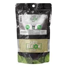 Earth Kratom White Borneo Kratom 30g Powder