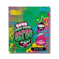 Bites Sour Watermelon Apple/Sour Blue Razz Lemon