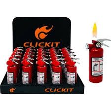 Click It Fire Extinguisher Torch Assorted Designs