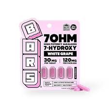 Bars 30 mg 7 Hydroxy White Grape