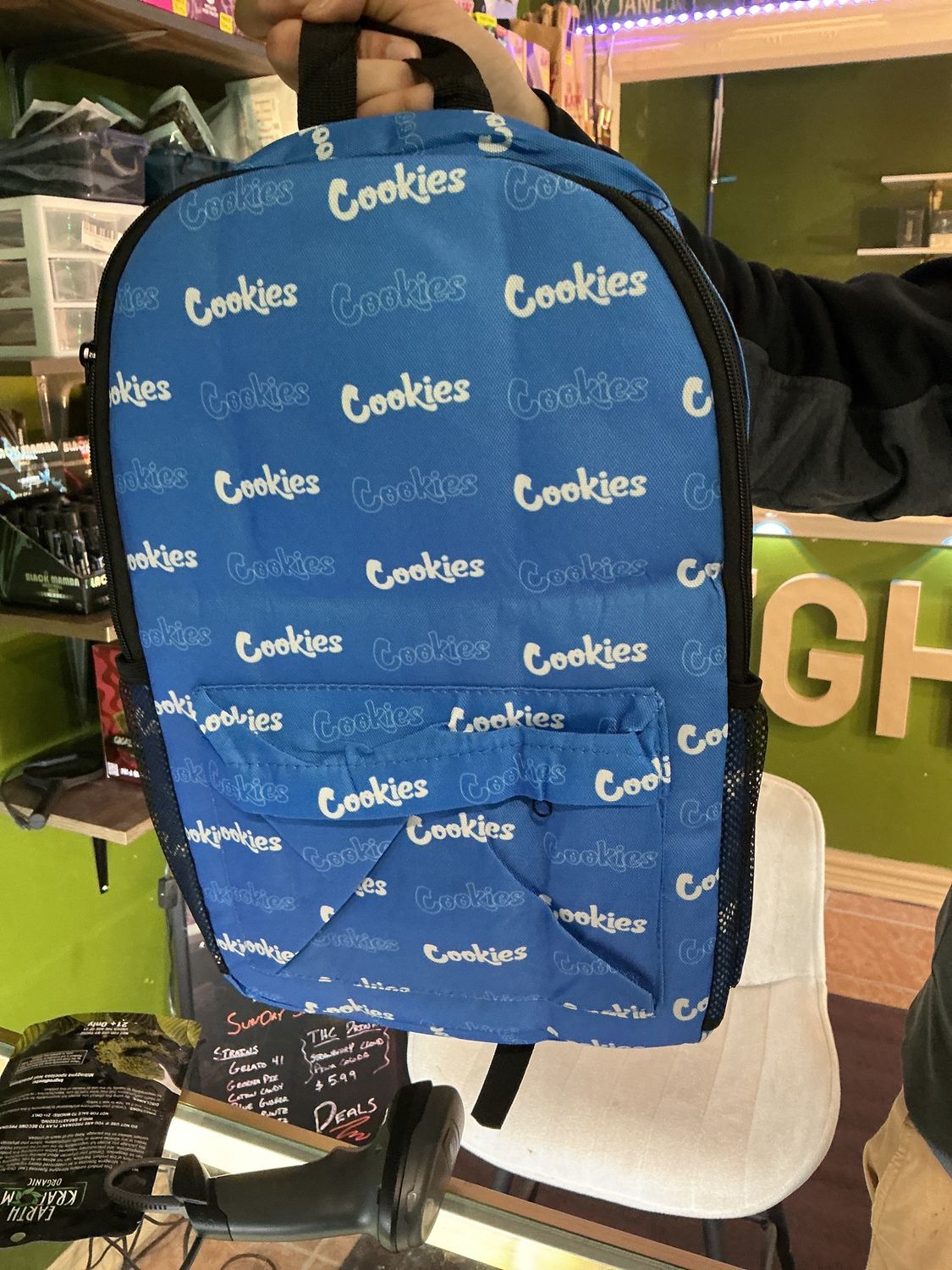 Cookies, backpack smell proof
