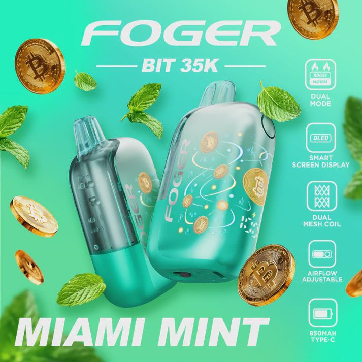 Foger bit 35k, Flavor: Miami Mint