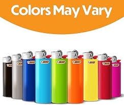 Bic Lighter Multi Color