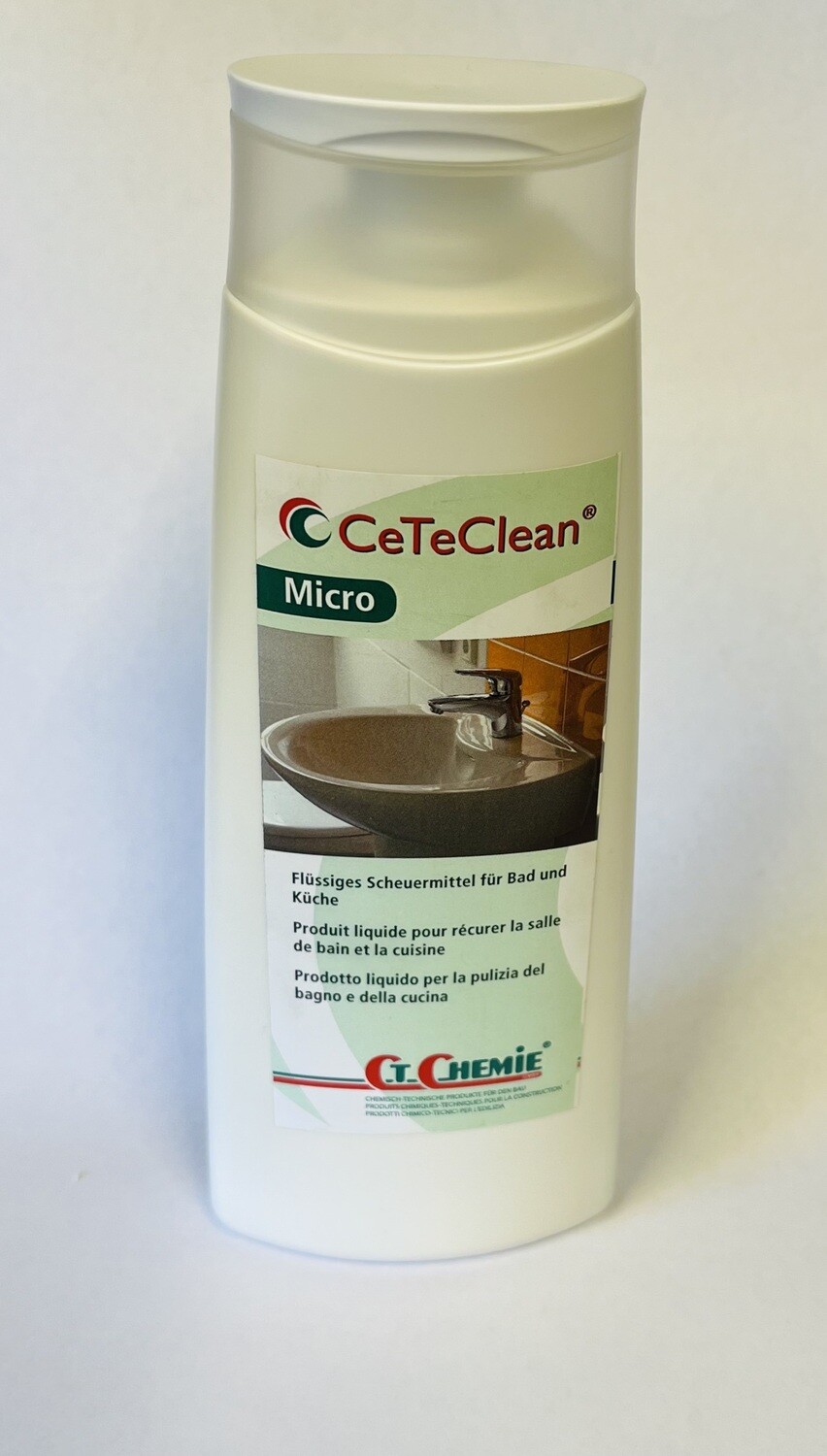 CeTeClean flüssiges Scheuermittel für Bad und Küche Gebinde 250 ml