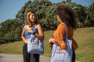 Tote Bag Azul