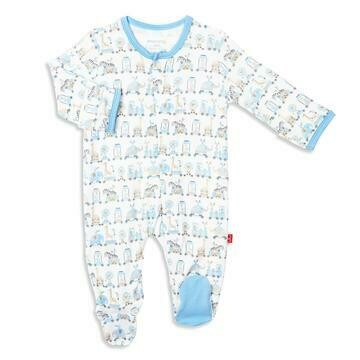 Magnetic Me Blue Taj Express Footie Magnetic Me Blue Taj Express Footie