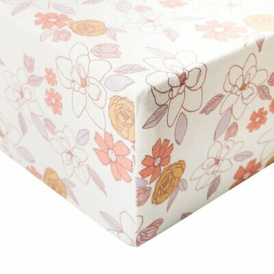 Copper Pearl Crib Sheet Ferra