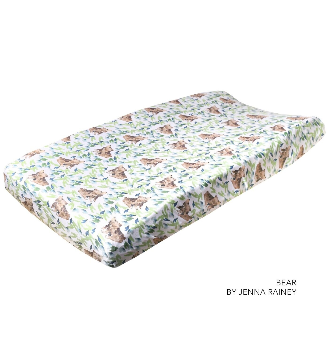 Copper Pearl Changing Pad Cover - Bears