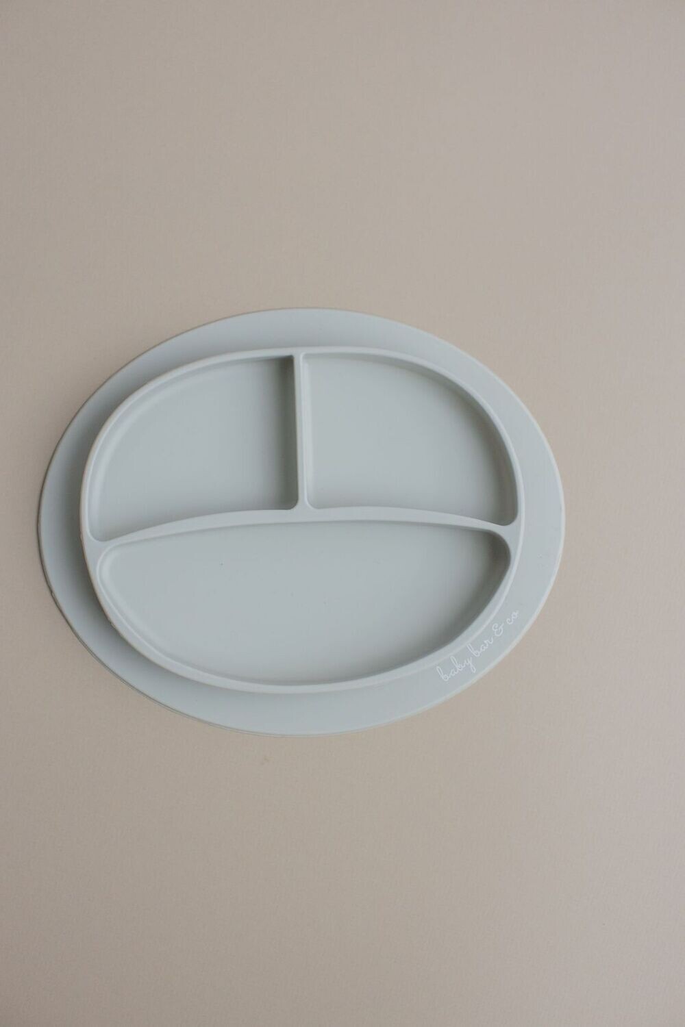 Baby Bar & Co. Silicone Plate - Taupe