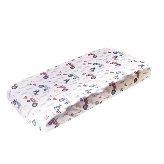 Copper Pearl Changing Pad Cover - Jo