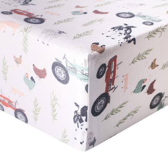 Copper Pearl Crib Sheet - Jo