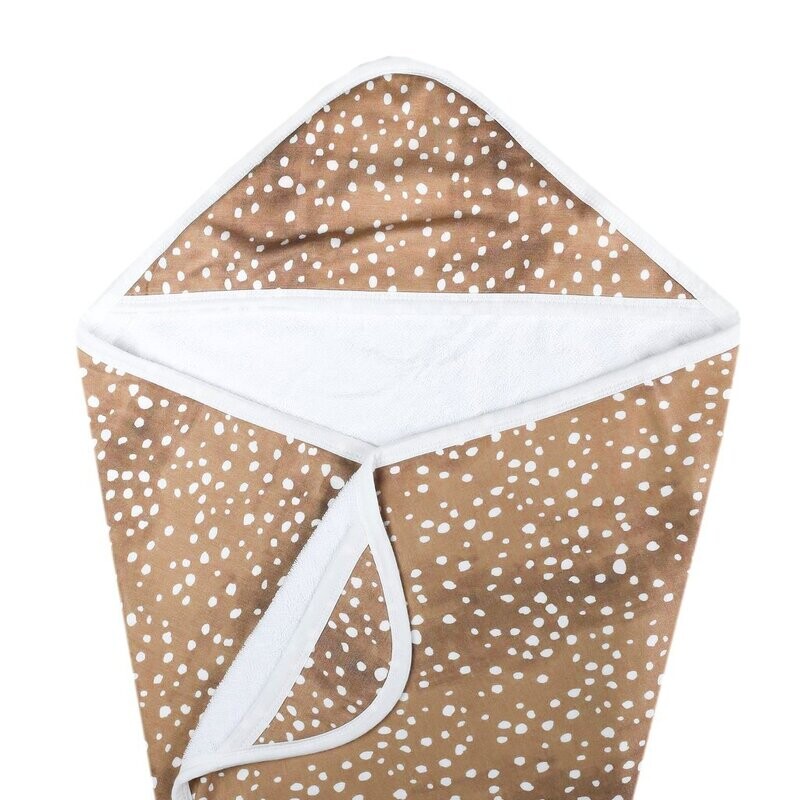 Copper Pearl Hooded Towel - Fawn