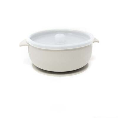 Baby Bar & Co Silicone Suction Bowl - Taupe