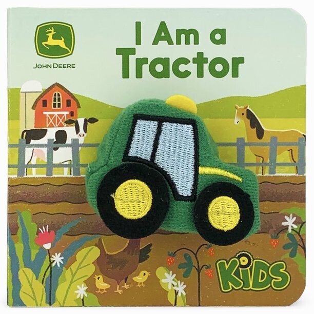 John Deere Tractor Finger Puppet Book