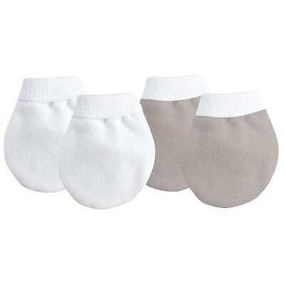Kushies No Scratch Mittens - 2 pack