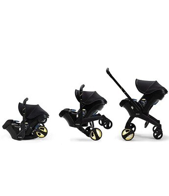 Doona Infant Convertible Carseat & Stroller - Black