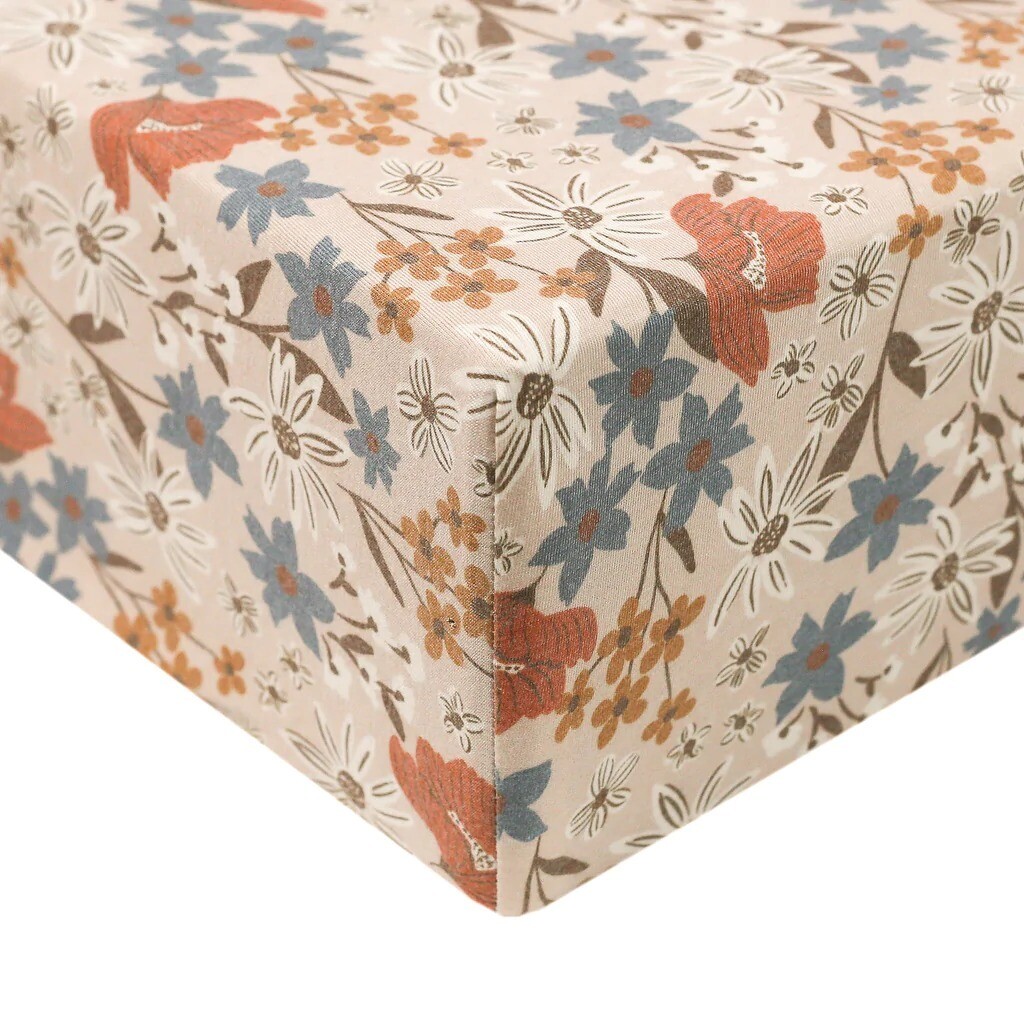 Copper Pearl Crib Sheet Eden