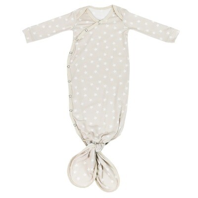 Copper Pearl Knotted Infant Gown - Twinkle