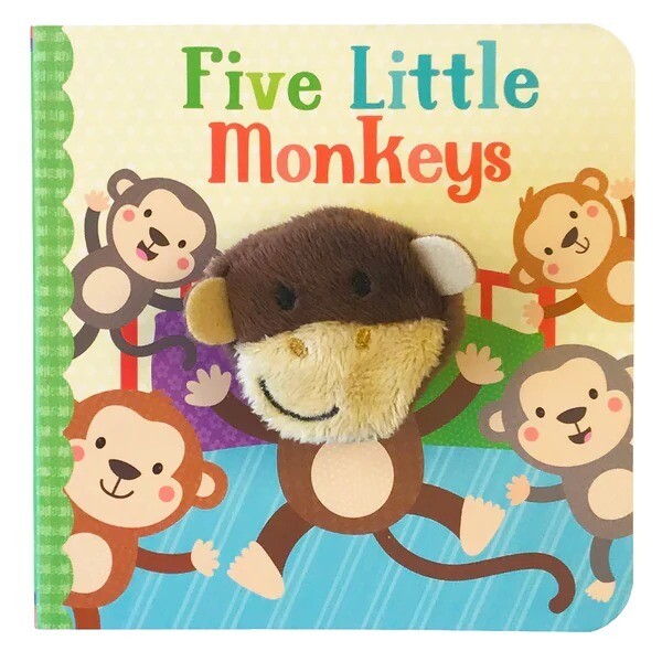 Book - Five Little Monkeys Finger Puppet