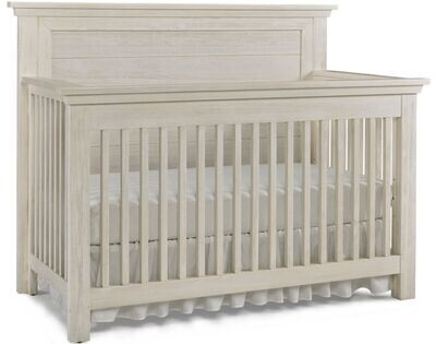 Dolce Baby Lucca Crib Package - Seashell White