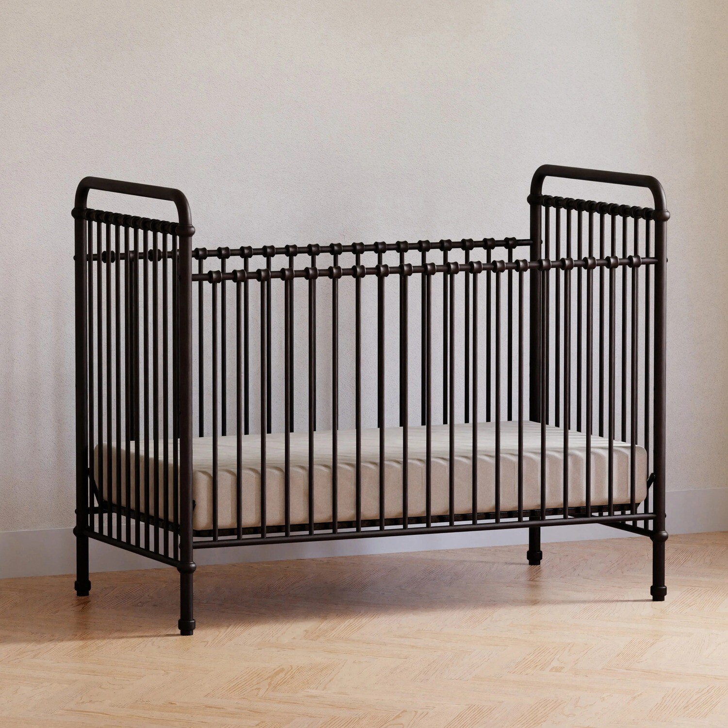 Abigail 3-in-1 Convertible Crib, Color: Vintage Iron