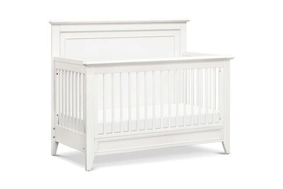 Beckett Flat Top Crib - Warm White
