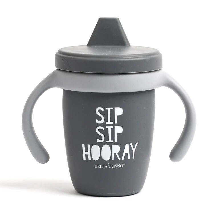 Bella Tunno Sippy Cup - Sip Sip Hooray