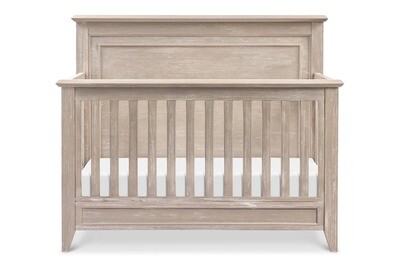 Beckett Convertible Flat Top Crib - Sandbar